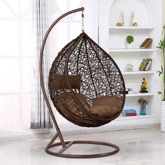 Кресло Подвесное из искусственного ротанга AFM-168A-XL Brown купить в Сухом Логу