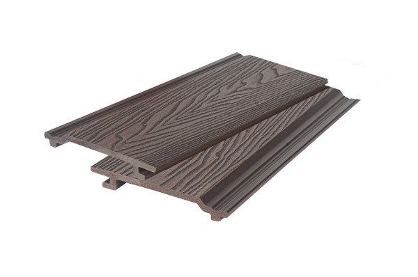 Фасадная доска 3D WOOD BRUSHING, тёмно-коричневый купить в Сухом Логу