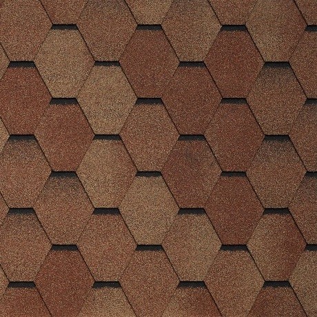 Гибкая черепица Tegola VENETO terracotta 206 купить в Сухом Логу