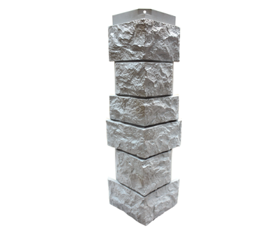 Угол наружный NordSide коллекция "Северный камень" Серый