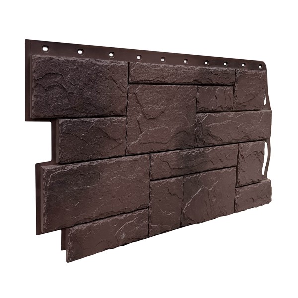 Фасадная панель FineBer, Камень Природный, Коричневый купить в Сухом Логу