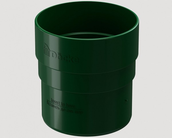 Муфта соединительная ПВХ Docke STANDART зеленый купить в Сухом Логу
