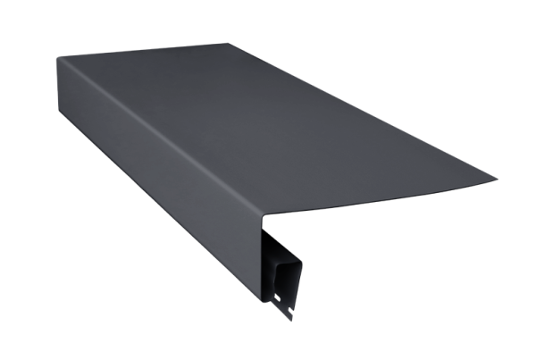 Планка приоконная широкая для Фасадных Панелей Графит купить в Сухом Логу