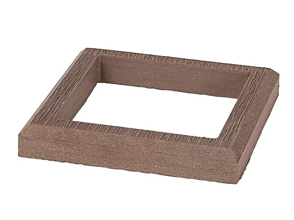 Рамка ДПК для столба 100x100 Шоколад купить в Сухом Логу