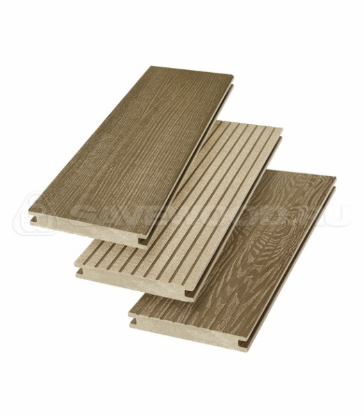 Террасная доска SW Fraxinus (R) полнотелая «SaveWood» Тик купить в Сухом Логу