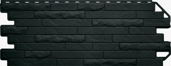 Фасадная панель Цокольный сайдинг Альта-профиль Кирпич-Антик ЭКО Графит купить в Сухом Логу