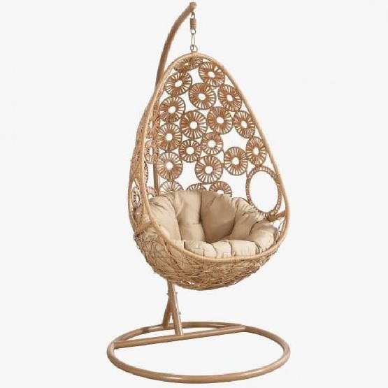Кресло Подвесное из искусственного ротанга AFM-209A Beige купить в Сухом Логу