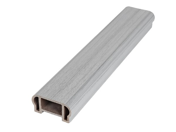 Перила верхнее фигурное Woodvex Co-Extrusion Серый купить в Сухом Логу