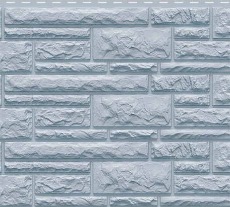 Фасадные панели «Доломит», Серо-голубой купить в Сухом Логу