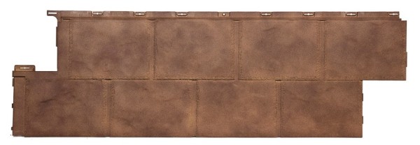 Фасадная панель T-Сайдинг Ладога ЭКО-2 - ОРЕХ купить в Сухом Логу