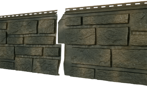 Фасадная панель Ю-пласт Стоун Хаус S-Lock Таганай таёжный купить в Сухом Логу