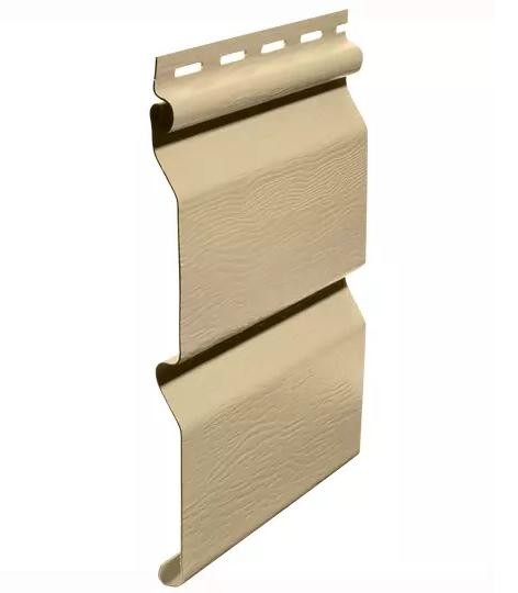 Виниловый сайдинг fineber - "стандарт", бежевый купить в Сухом Логу