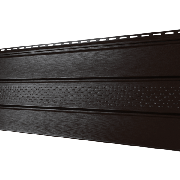 Софит Ю-Пласт PRO Классический перфорация по центру, коричневый купить в Сухом Логу