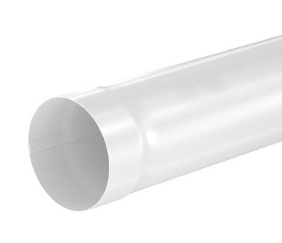 Водосток Aquasistem, система 125x90 - Труба водосточная 3.00м RR 20 Белый