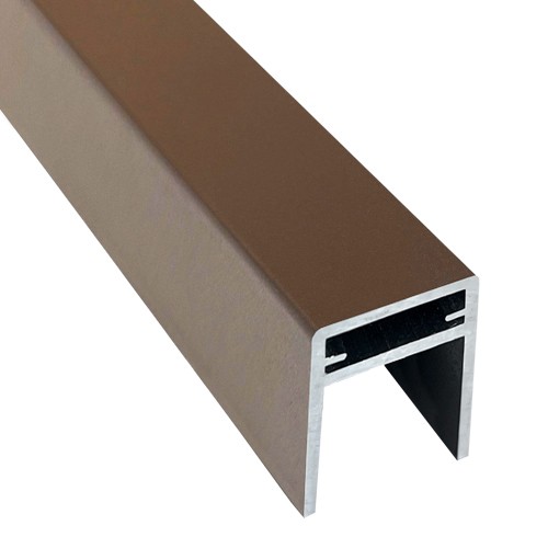 П-профиль Алюминиевый EasyDecking 35x25 Венге купить в Сухом Логу