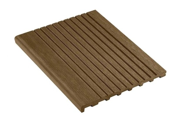 Ступень полнотелая из ДПК Deckart Step Орех купить в Сухом Логу