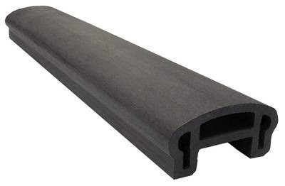 Перила вехнее фигурное Woodvex Select Графит купить в Сухом Логу