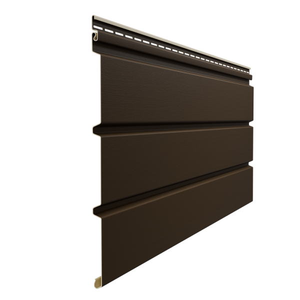 Софит Элит без перфорации Коричневый (темный дуб) купить в Сухом Логу