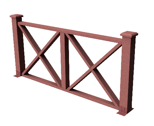 Ограждения декоративное ДПК GRINDERDECO  Тауэр мербау купить в Сухом Логу