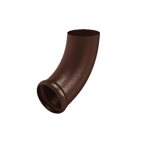 Водосток Aquasistem, Система 150/100 - Отвод трубы декоративный RAL 8017 Коричневый matt купить в Сухом Логу