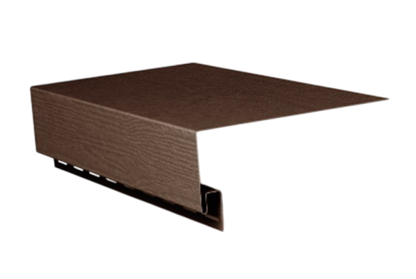Планка приоконная широкая для Фасадных Панелей Темный Дуб купить в Сухом Логу