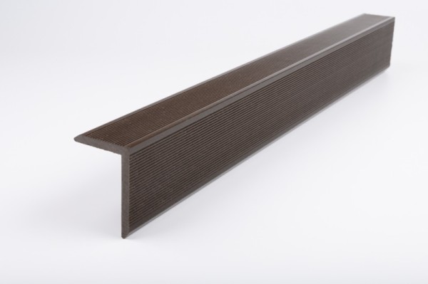 Угол торцевой Ecodecking Титан 60х40х3000 Шоколад купить в Сухом Логу