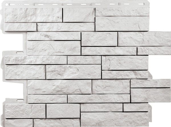 Фасадная панель Альта-Профиль Шотландия Белый купить в Сухом Логу