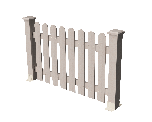 Ограждения декоративное ДПК GRINDERDECO Сежурне выбеленный дуб купить в Сухом Логу