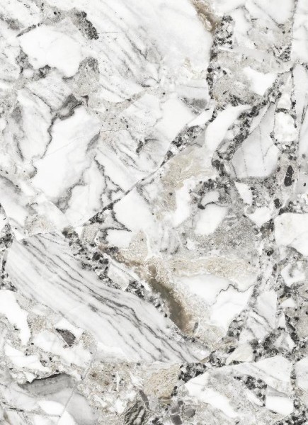 Фиброцементные панели Panda Камень Мрамор уайт 02230F купить в Сухом Логу