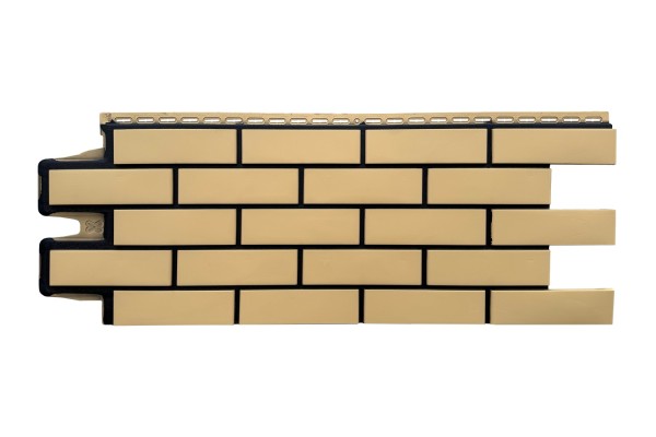 ФП Grand Line клинкерный кирпич ПРЕМИУМ Песочный (шов RAL 9005) купить в Сухом Логу