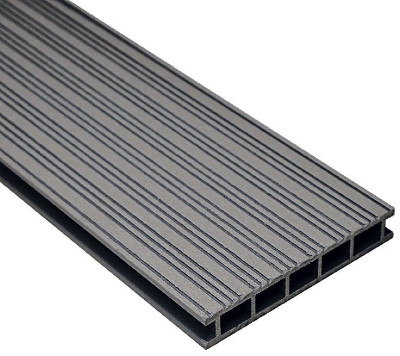 Террасная доска из ДПК Faynag Premium VELVET-ZEBRA  — Графит