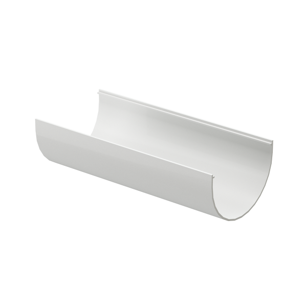 Желоб водосточный Docke Premium ПВХ - Пломбир купить в Сухом Логу