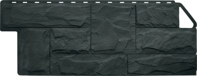 Фасадная панель Альта-Профиль Гранит ЭКО - Графит