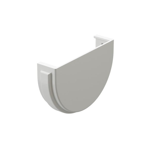 Заглушка желоба Docke Premium ПВХ - Пломбир купить в Сухом Логу