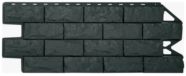 Фасадная панель Альта-Профиль Фагот ЭКО Графит купить в Сухом Логу