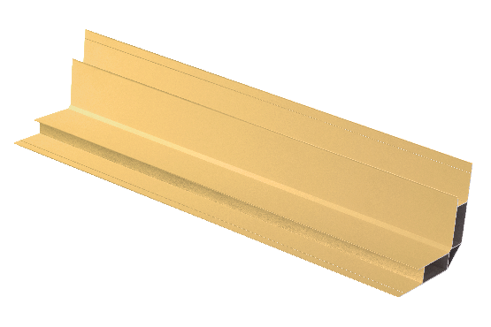 Угловой элемент внутренний,алюминиевый, бежевый купить в Сухом Логу