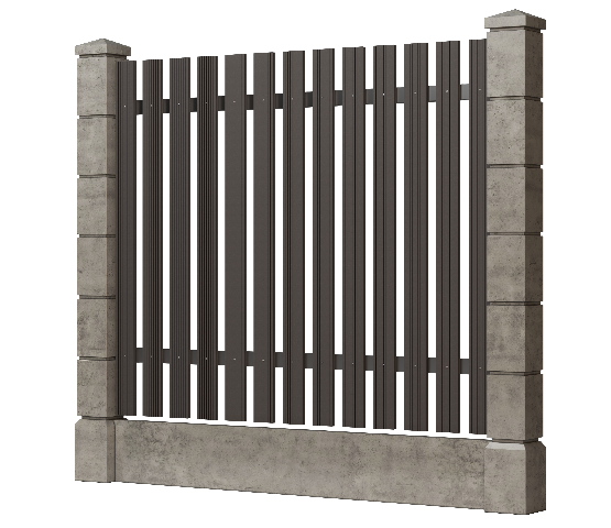 Заборная доска GRINDERDECO, ДПК, шлифованная Асфальт купить в Сухом Логу