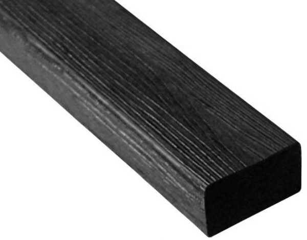 Брус для скамеек ДПК OutDoor шлифованный-черный купить в Сухом Логу