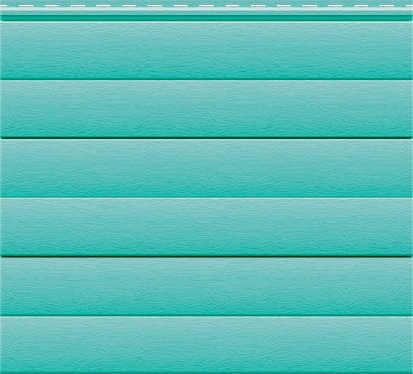 Сайдинг Блок-Хаус Бирюза купить в Сухом Логу