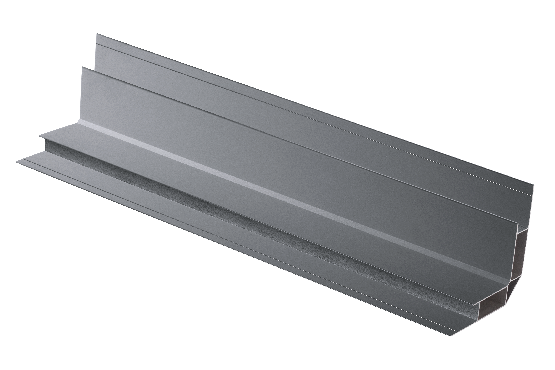 Угловой элемент внутренний,алюминиевый, серый купить в Сухом Логу