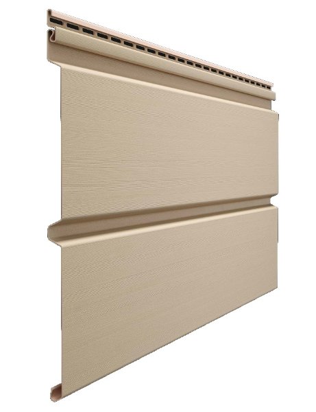 Виниловый сайдинг docke (дёке) - профиль D6S крем-брюле купить в Сухом Логу