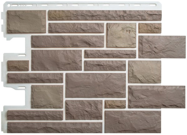 Фасадная панель Альта-Профиль Камень Пражский 03 купить в Сухом Логу