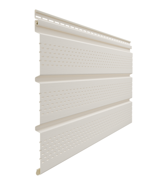 Софит Docke T4 с полной перфорацией Пломбир  купить в Сухом Логу