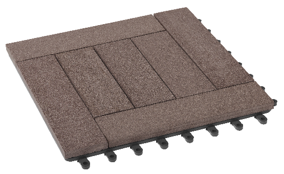 Модульный паркет ДПК GRINDERDECO Комфорт 6 Венге купить в Сухом Логу